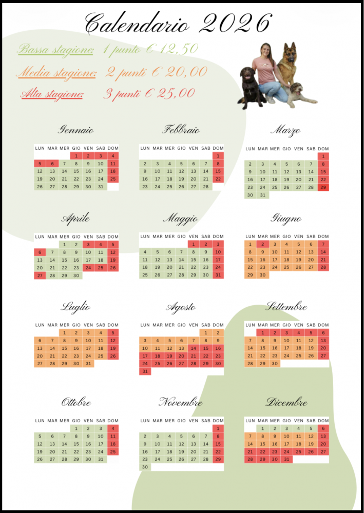 calendario 2026